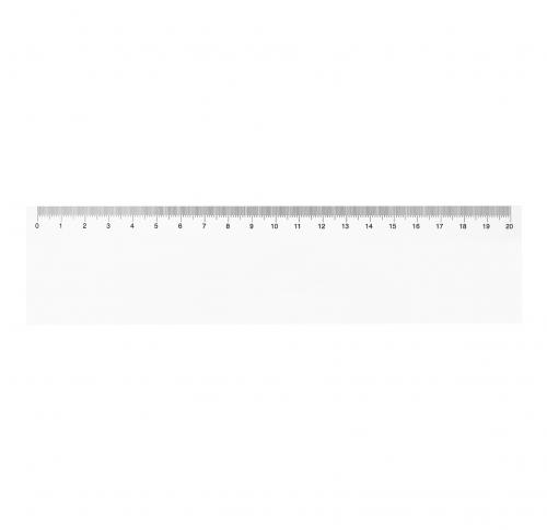 Cardboard ruler, 21cm