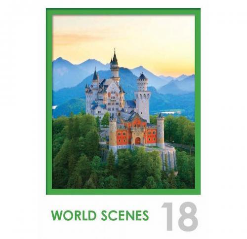 World Scenes Optima Wall Calendar 2024 12 Leaf