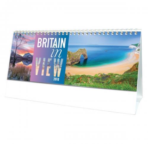 Custom Printed 2025 Desk Calendars Britain In View 