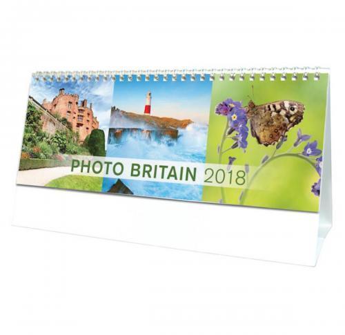 Photo Britain Desk Calendar 2025