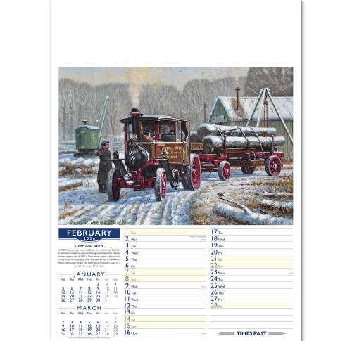 Branded Times Past Wall Calendars 2026