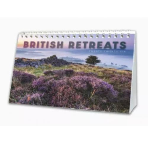 2026 Calendars - British Retreats A5 Desk Custom Logo
