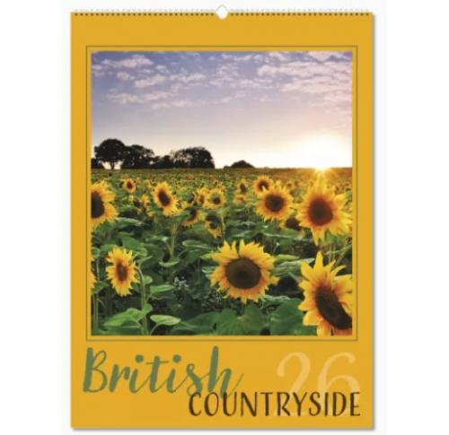 Wall Calendar 2026 British Countryside 