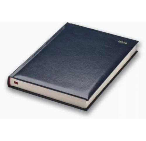Promotional Page A Day A5 Desk Diaries 2026 - Strata Cream Paper Padded