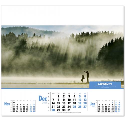 Inspirations Wall Calendar 2026