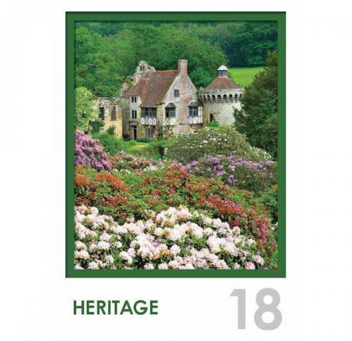 Heritage Optima Wall Calendar 2024 12 Leaf
