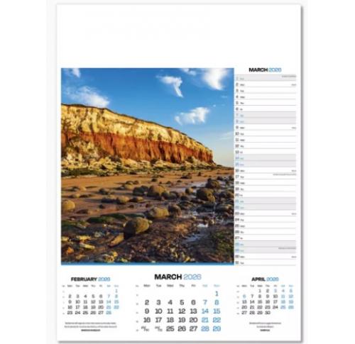 Dawn & Dusk Wall Calendar 2026