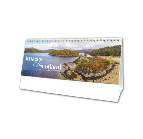 Custom Printed Images Of Scotland Desktop Calendars 2026