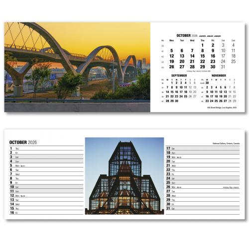 Custom Logo Grand Design Desktop Calendars 2026