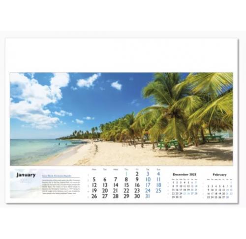 World In View Wall Calendar 2026
