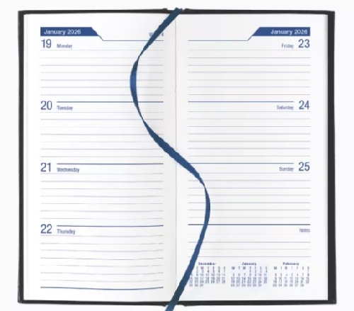 Branded Amathus Small Weekly Pocket Diaries 2026