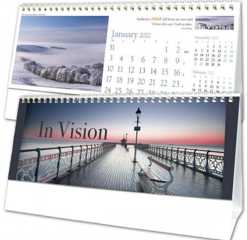 2024 In-Vision Desk Calendar 