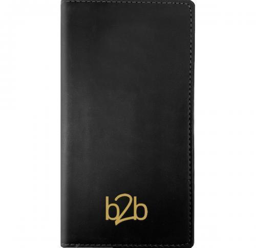 Promotional Spiral Leather Pocket Diaries 2025 Week To View Cream Paper