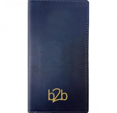Spiral Leather Pocket Diary 2025 Week To View White Paper