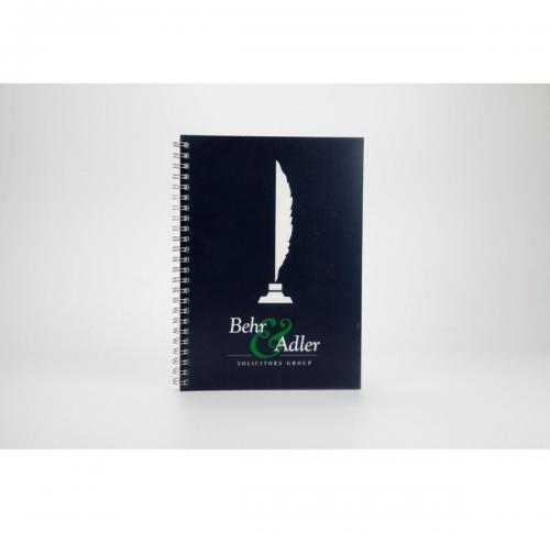 A6 Wiro Notebook with 285gsm Cover