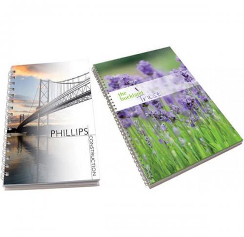 A6 Wiro Notebook with Hard Case Cover