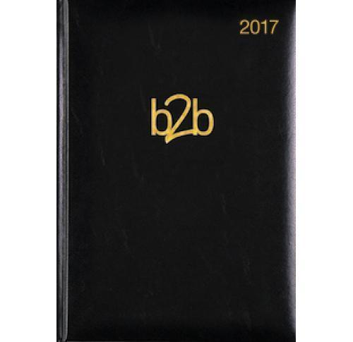 Printed A5 Page A Day Desk Diaries  2025 - Cream  Paper Strata