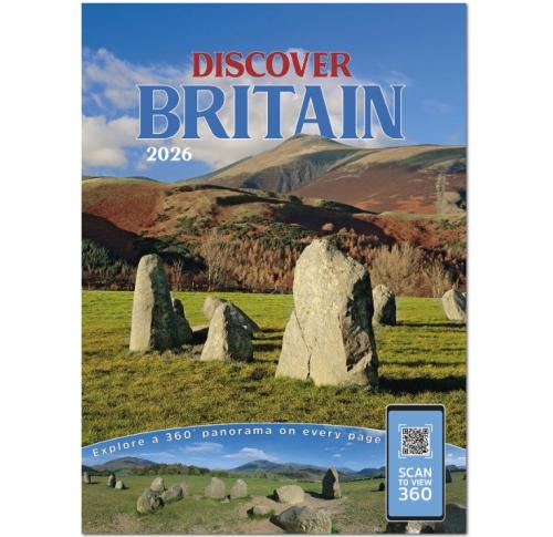 Corporate Printed Wall Calendar 2026s Discover Britain 