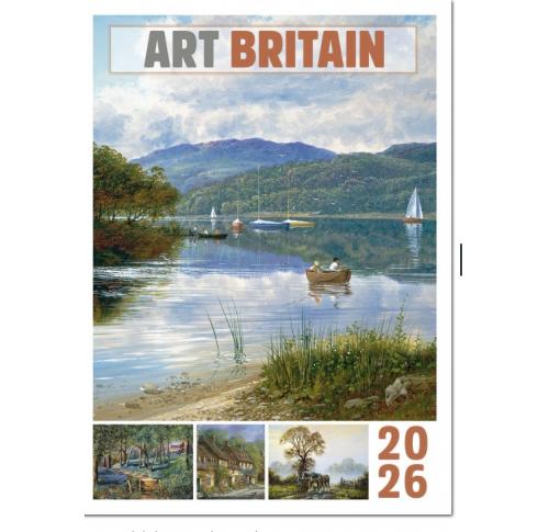 Printed Promotional Art Britain Wall Calendars2026