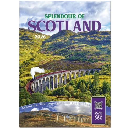 Bespoke 2026 Wall Calendars Bonnie Scotland 