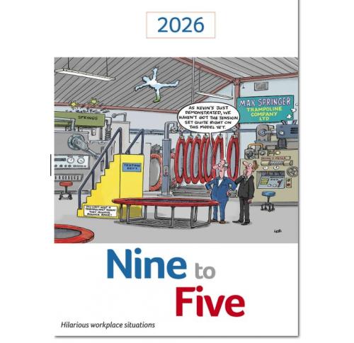 Custom Printed Business Nine To Five Wall Calendars 2026