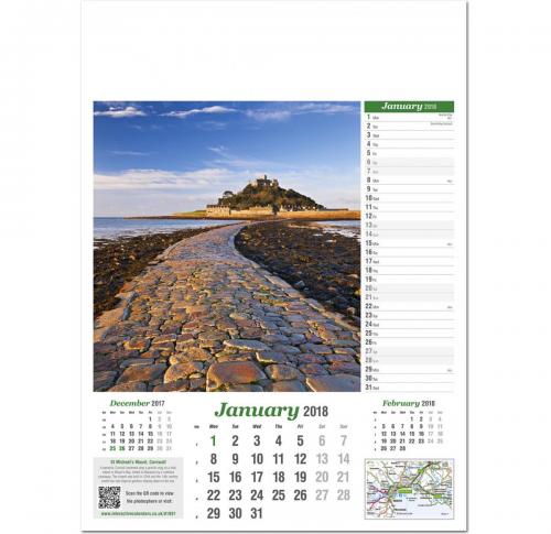 Discover Calendar 2022 Wall Calendar 2022 Discover Britain - Buy Promotional Products Uk | Branded  Merchandise | Promotional Items | Corporate Gifts