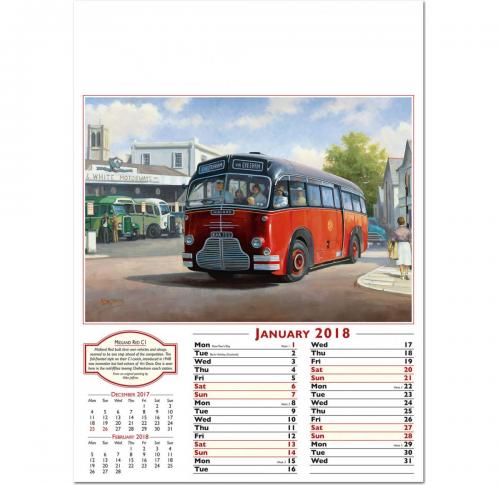 Printed Promotional Times Past Wall Calendars 2025