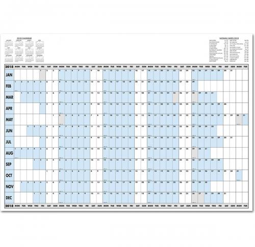 Printed Commercial Wall Planners 2025