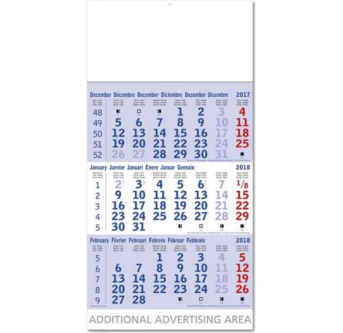Printed Company Shipping Solo Calendars 2025