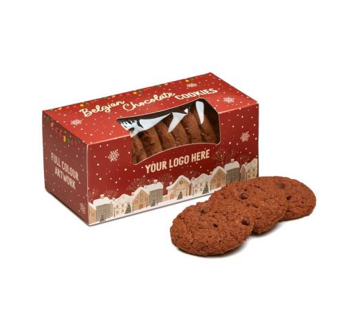 Custom Printed Triple Chocolate Chip Biscuits Box