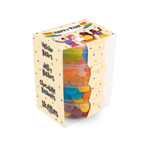 Eco Friendly Stack Of Sweet Pots Custom Logo