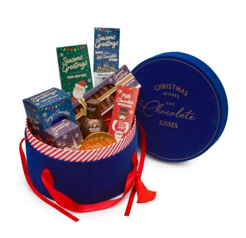Custom Logo Luxury Chocolate Hat Boxes