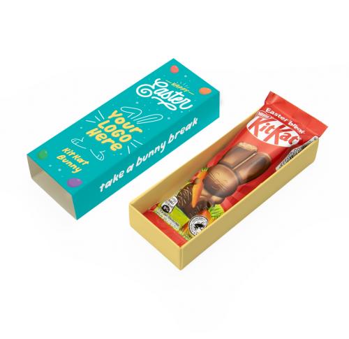 KitKat Chocolate Easter Bunny - Eco-Friendly Matchbox - Custom Printed Box