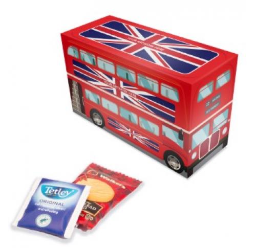 Eco Bus Box - Tea & Biscuits