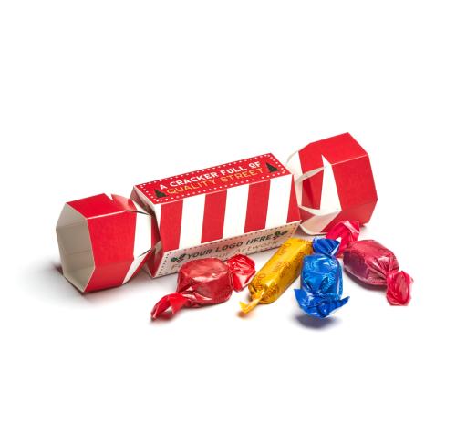 Eco Christmas Cracker Box - Quality Street