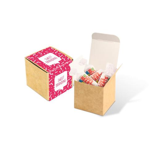 Eco Kraft Cube - Love Hearts®
