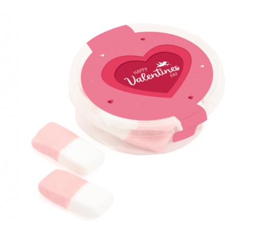 Printed Valentines Eco Midi Pot Squashies