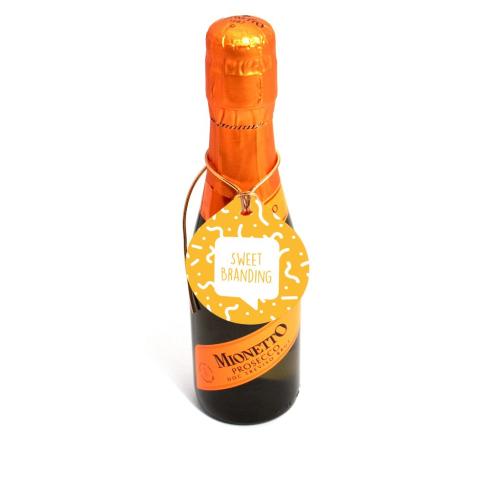 Branded Mini Bottle Of Vino Spumante Prosecco