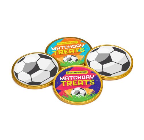 Customised Chocolate Medallions 75mm