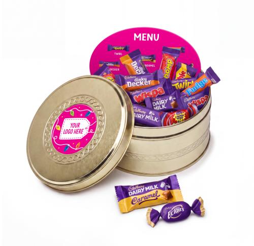 Gold Treat Tin - Cadbury's Heroes