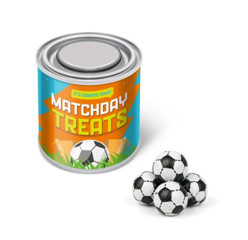 Branded Small Paint Tin Solid Chocolate Balls