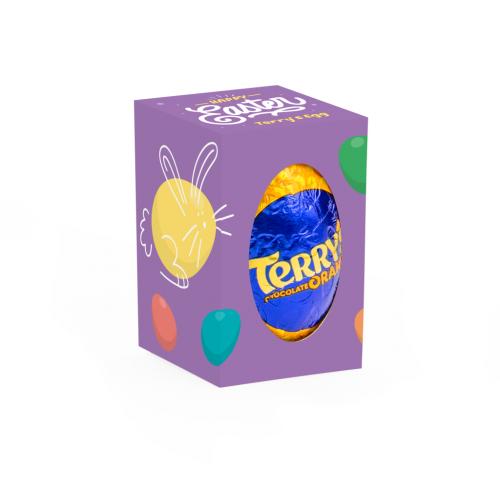 Terry's Chocolate Orange Egg - Eco-Friendly Mini Egg Box - Branded Box