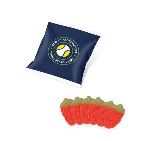 Sweets Flow Bag 6 Giant Stawberries