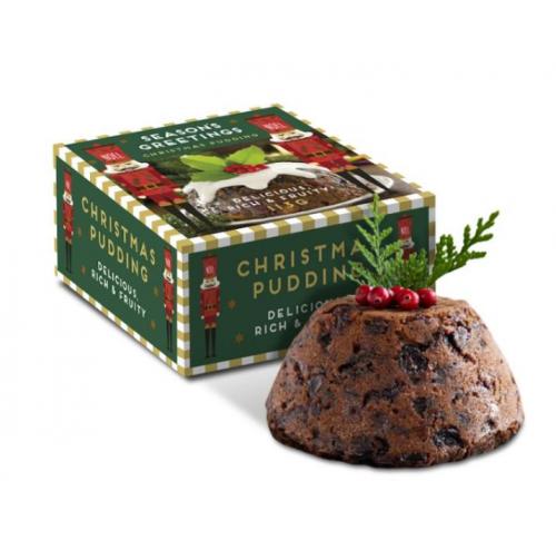 Eco Mini Pudding Box - 113g Christmas Pudding