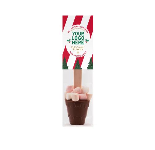 Promotional Hot Chocolate Spoon With Marshmallowss