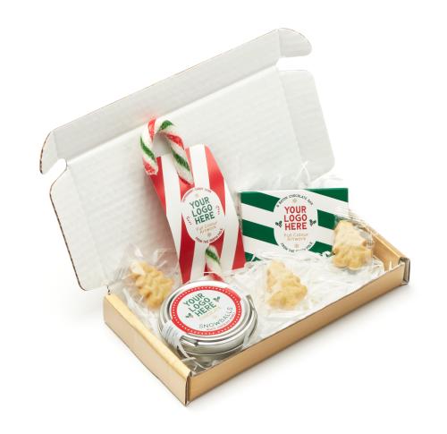 Festive Promotional Postal Sweet Treats Gift Boxes