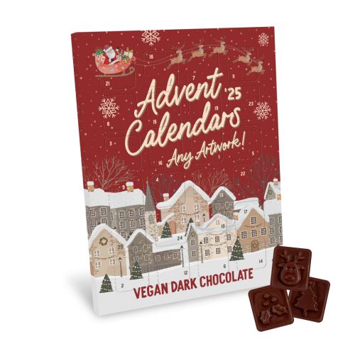 Custom Maxi Vegan Dark Chocolate Advent Calendar