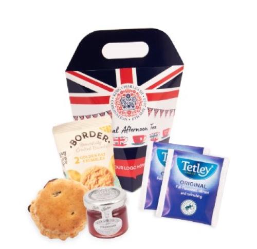 King Charles III Afternoon Tea Box Hamper