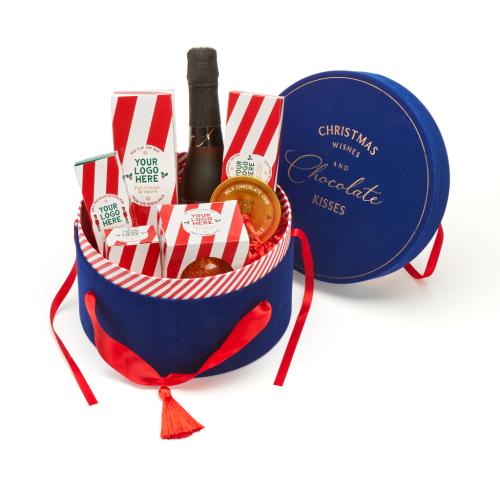 Custom Logo Luxury Chocolate Hat Boxes