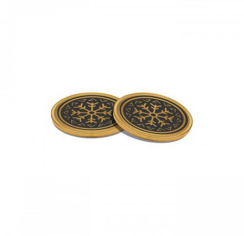 Winter Collection – Chocolate Medallion - 38mm